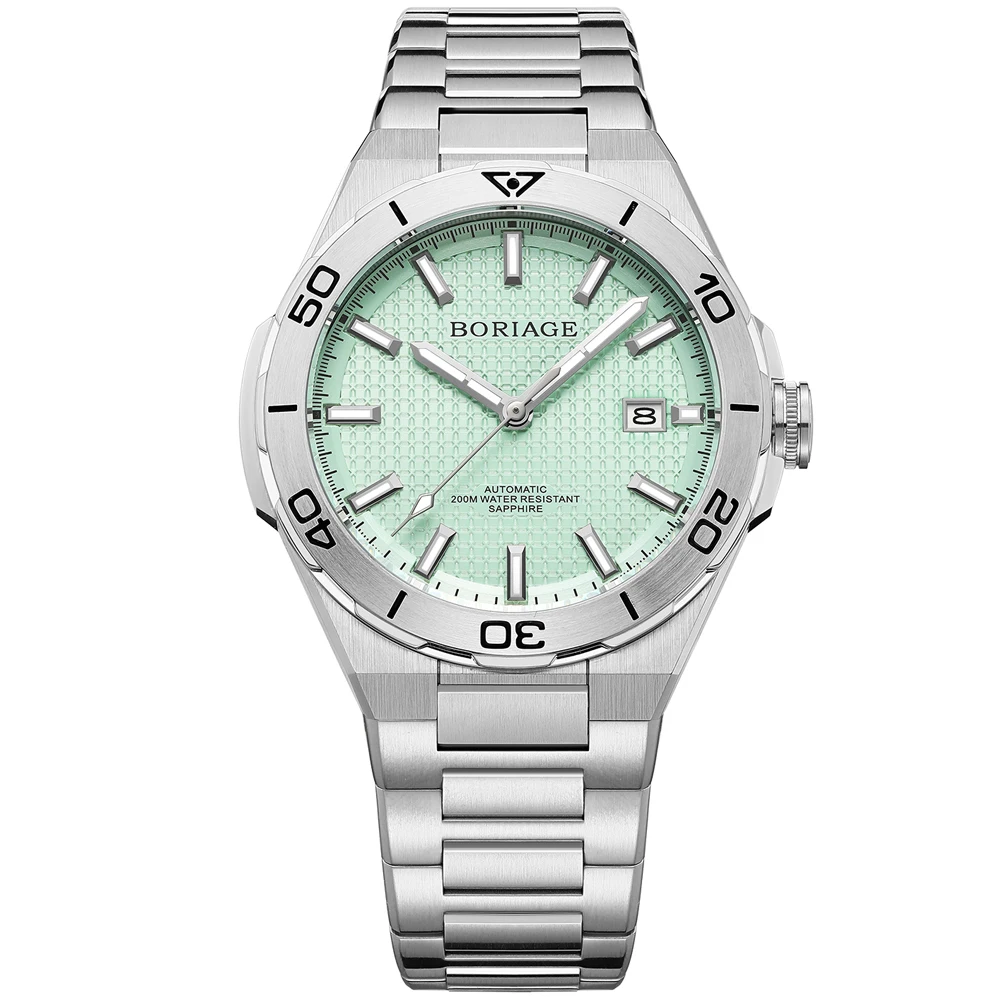

BORIAGE Fully automatic mechanical men's watch BGW9 luminous watch MIYOTA9015 movement 316 stainless steel 200m Water Resistance