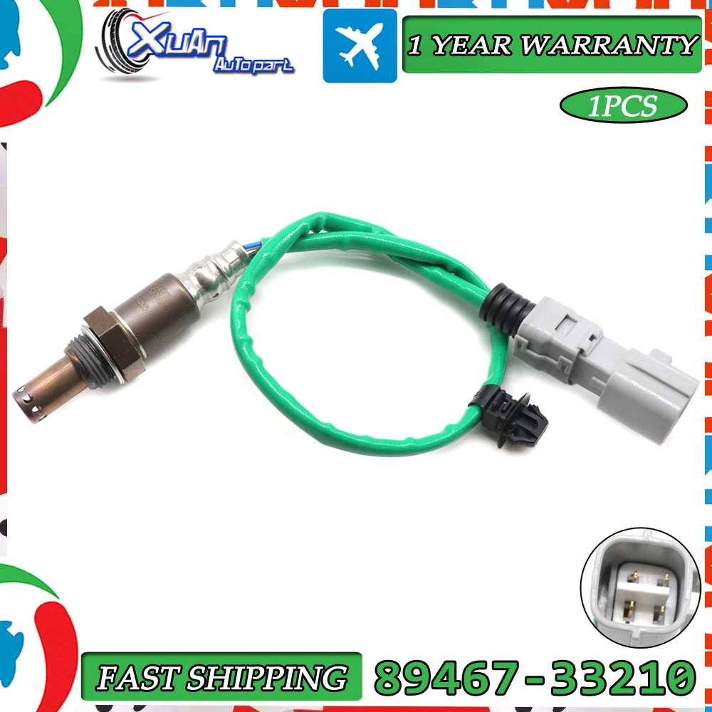 

XUAN 89467-33210 Rear Air Fuel Ratio Lambda O2 Oxygen Sensor For Toyota Camry 2018-20 Avalon 19-21 Lexus ES300h 19-20 8946733210