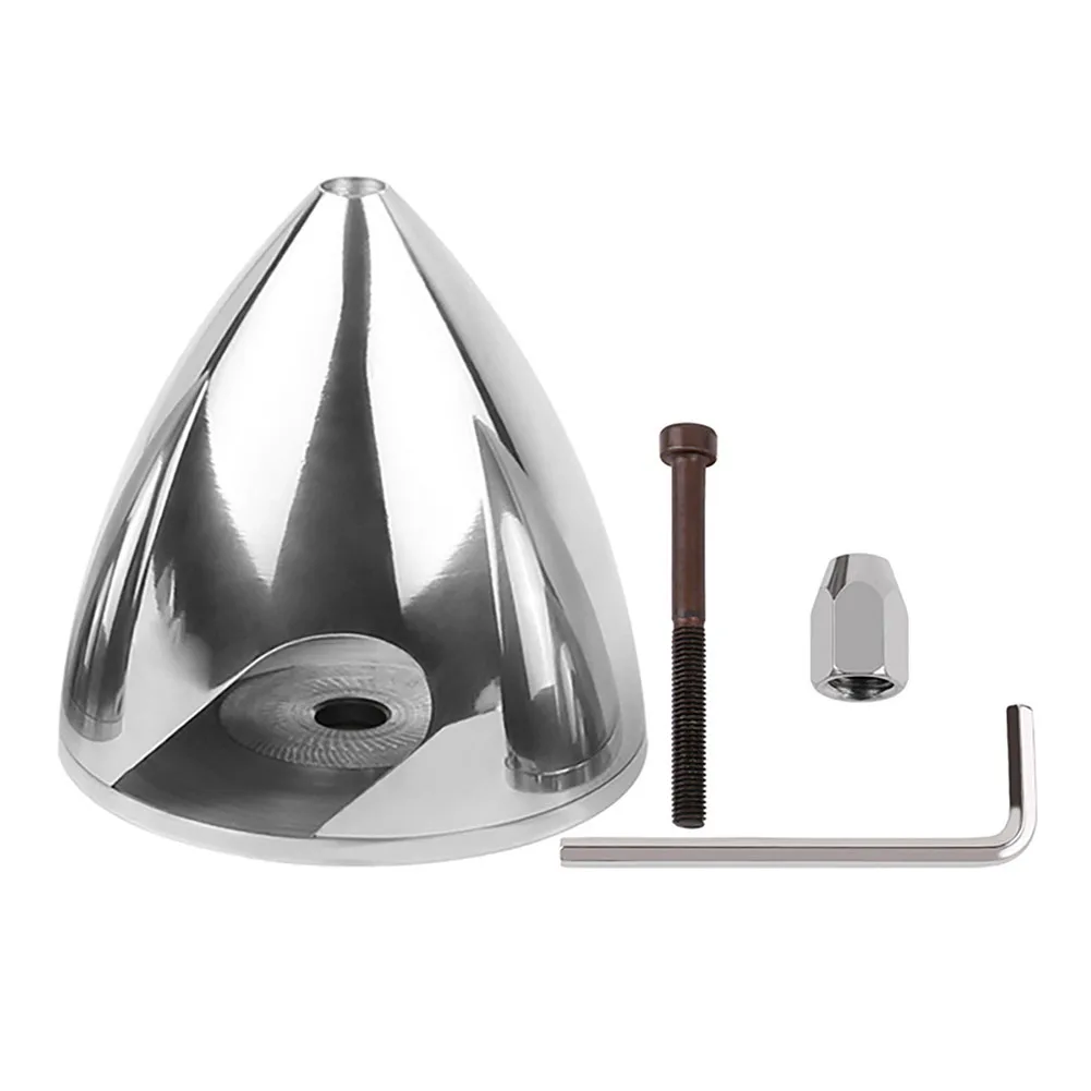 RC Plane Spinner RC Model Planes Propeller All-aluminum Alloy Easy Installation Improved Flight Performance Base Diameter 10mm