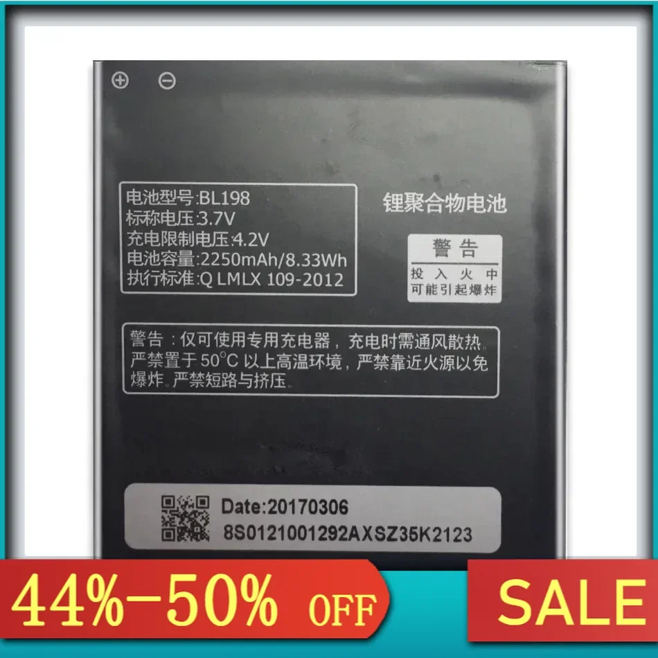 

2250 мАч, аккумулятор для мобильного телефона Lenovo S890 A850 A830 A860E K860 K860i A678T S880 S880i, BL198