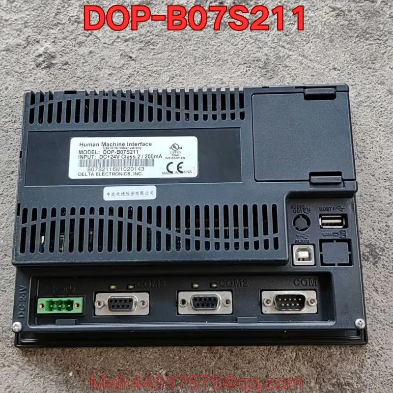 

Second-hand DOP-B07S211 touch screen function test is normal Latest quotation in October 2025