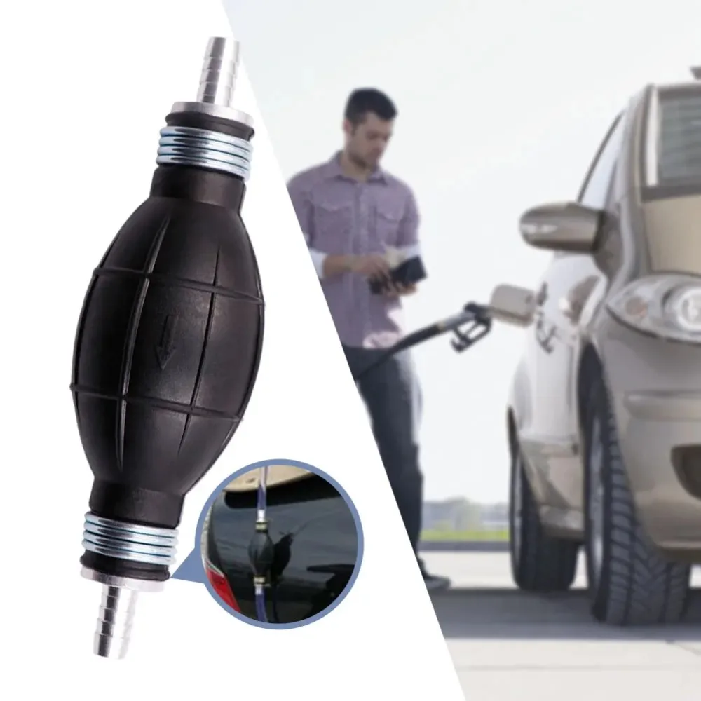 8mm/10mm Universal Fuel Pump Rubber Manual Liquid Oil Transfer Pump Hand Manual Oil Pump Primer Bulb for Car Motorcycle Boat
