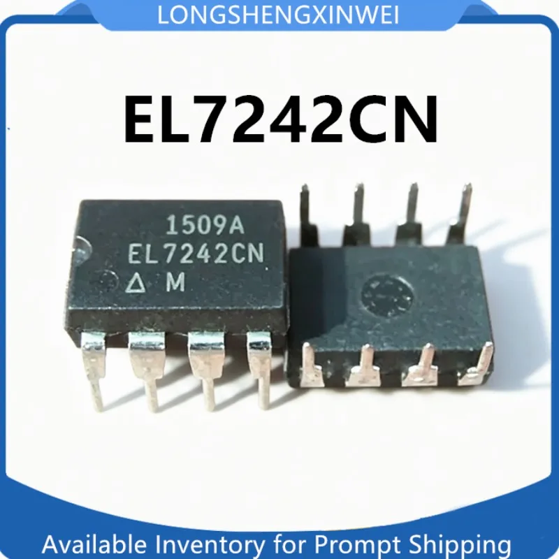 1PCS EL7242CN EL7242 New DIP-8 Original Dual Input High Speed Dual Channel Power MOSFET Driver in Stock