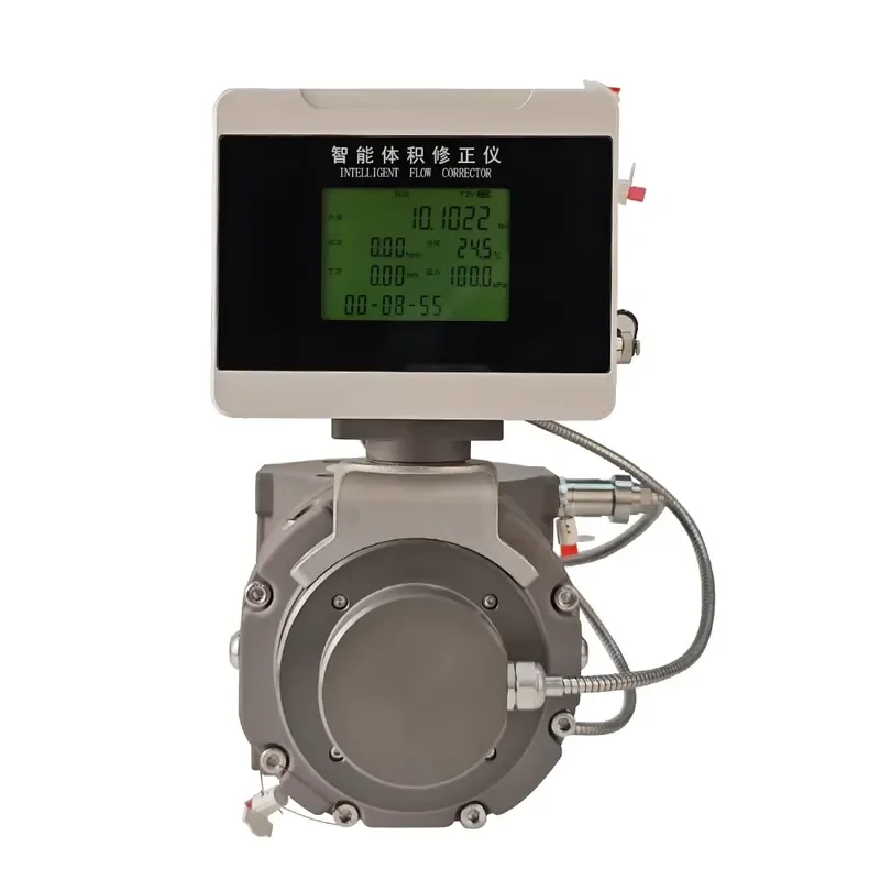 High Precision Gas Turbine Flow Meter with Temperature & Pressure Compensation | Smart Flow Meter for Natural Gas Energy