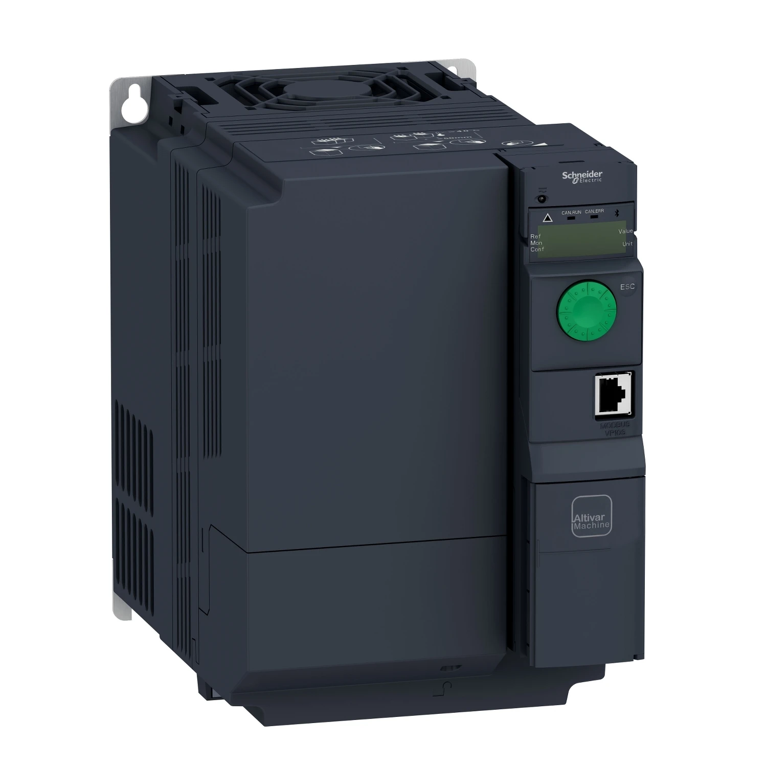 

ATV320U75N4B ATV-320U75N4B Variable speed drive, Altivar Machine ATV320, 7.5 kW, 380...500 V, 3 phases, book