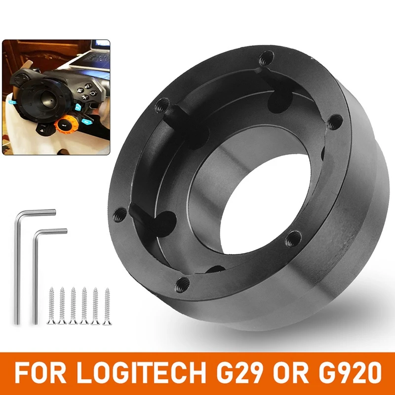 HFES para Logitech G29 G920 G923 placa adaptadora de 70Mm para volante de 13 pulgadas PCD modificación de juego de coche de carreras