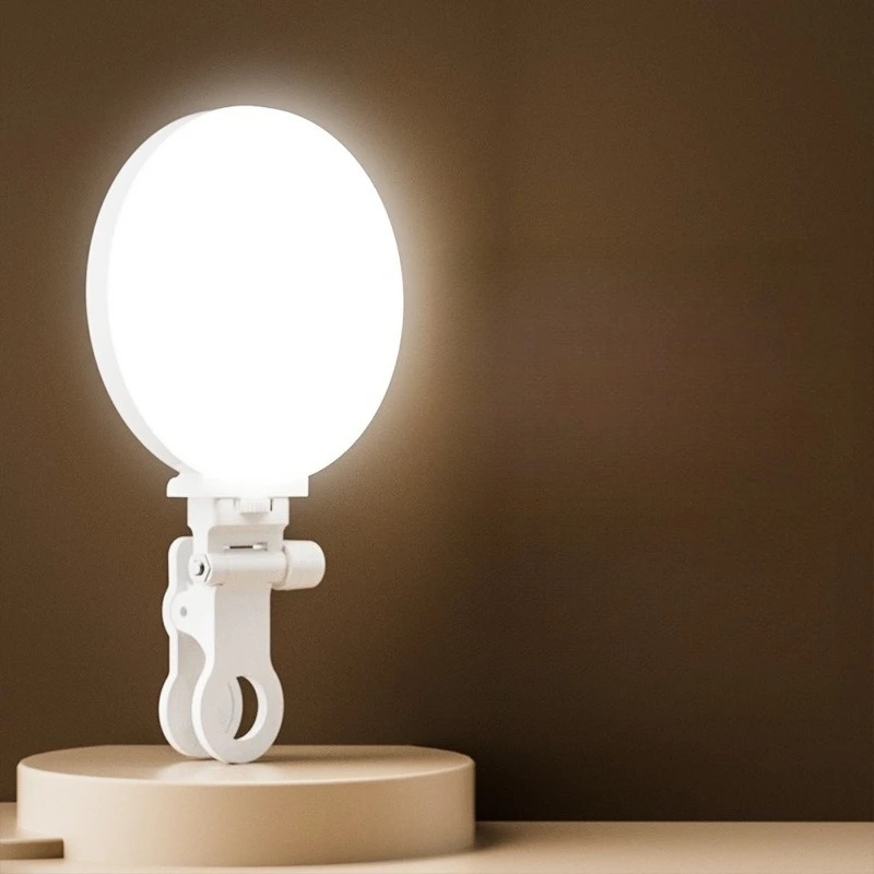 

Светодиодный трехцветный зажим, карманный светильник, заполняющий светильник для мобильного телефона, потоковый заполняющий светильник для красоты, уличный портативный светильник для фотосъемки