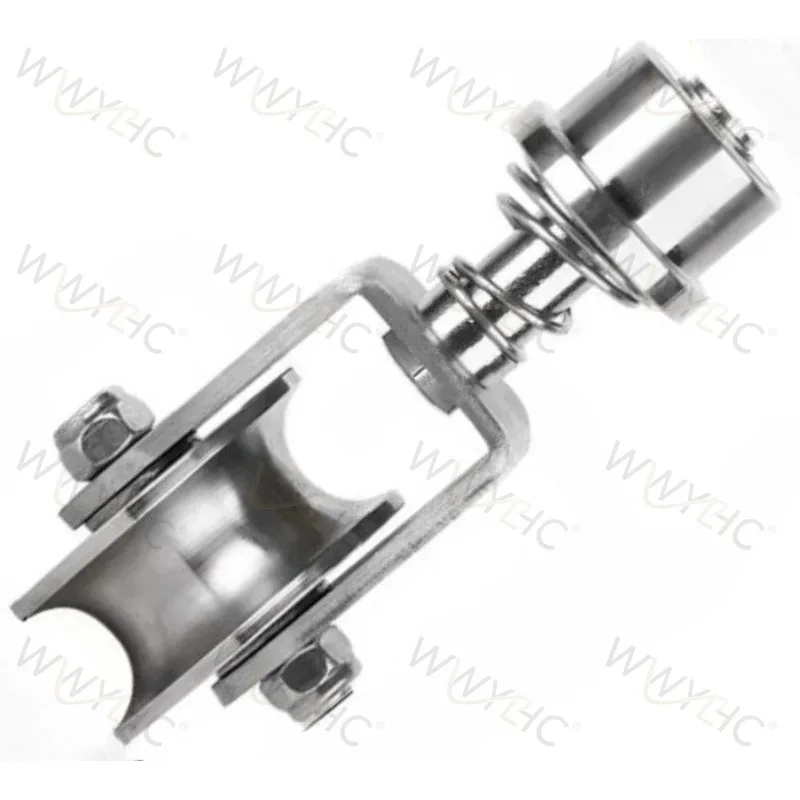 Suitable for Bearing Pulleys,U-shaped V-shaped H-groove Wheels,Angle Steel,Round Tube,Square Tube,Guide Rail with Casters,304