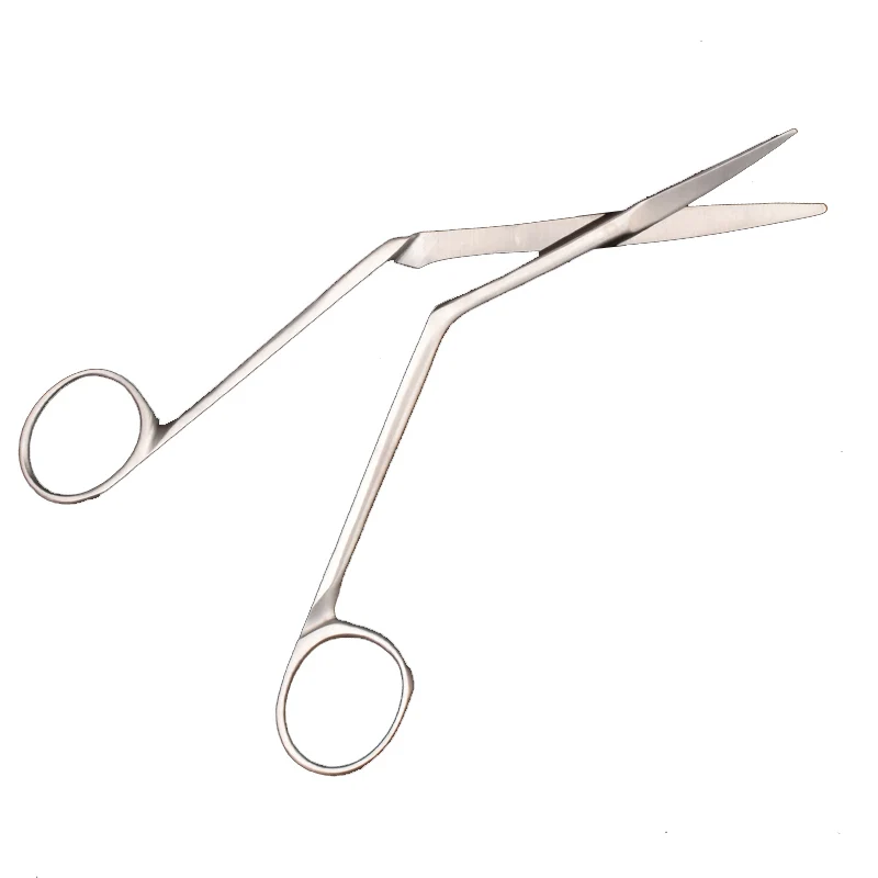 Nose comprehensive beauty tools Nose plastic instruments double eyelid bending scissors express fine round nose scissors