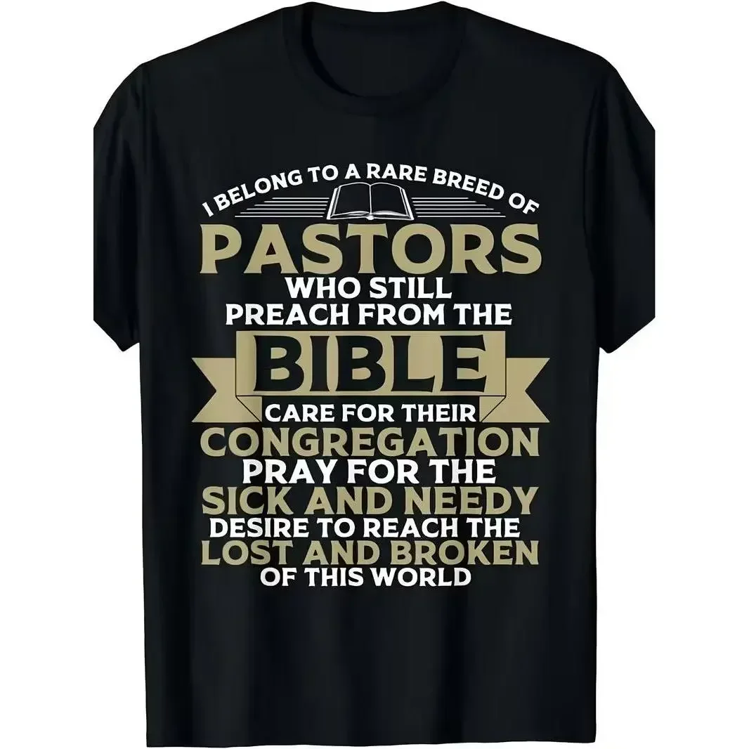 Humorous Gift for Pastor Appreciation Featuring a Christian Preacher T-Shirt for Both Men And Women Available