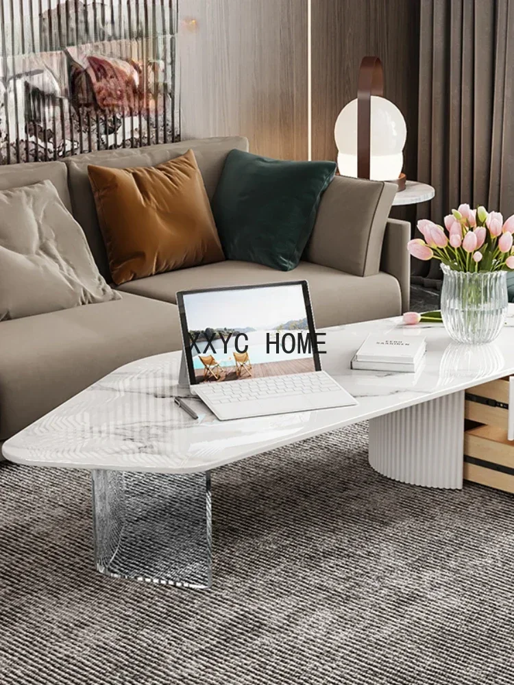 

Современный итальянский минималистичный дизайн, креативная нерегулярная каменная плита, скандинавский стиль для гостиной, дома, небольшой квартиры