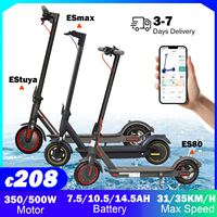 AOVOPRO 350/1000W Motor Electric Scooter 35KM/H Max Speed E-scooter 8.5/10 inch Tires Electric Kick Scooter 45KM Adult Scooter