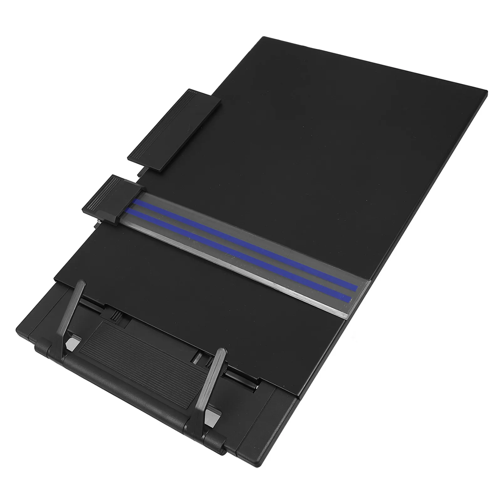 

Adjustable Desktop Document Book Holder Iron Plastic Reading Stand Clip Copy Holder for Office School Kitchen Text Stand