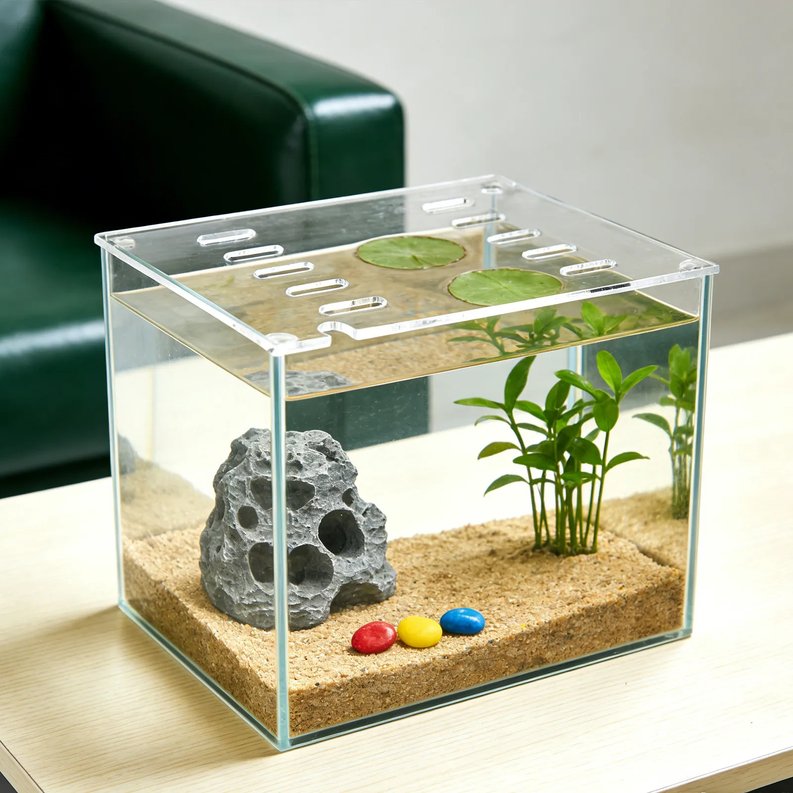 Helder acryl aquariumdeksel an - Aquarium Fish Jumping recensie en prijs