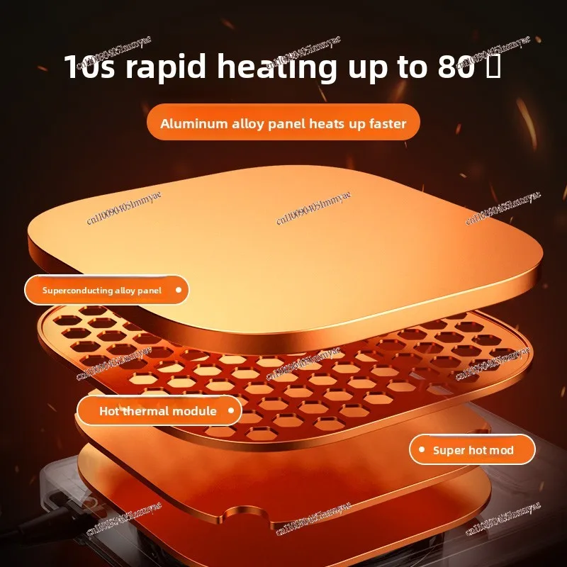 Warm Coaster 80 ° Intelligent Constant Temperature Insulation Base Adjustable  Electric Heating Coaster Quick Hot Milk Artifact