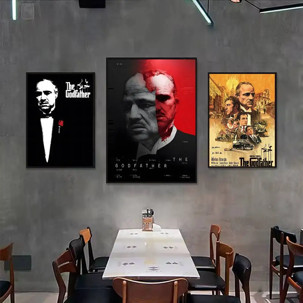Hot Movie The G-Godfather Poster art sticky wall waterproof home living room bar aesthetic decoration
