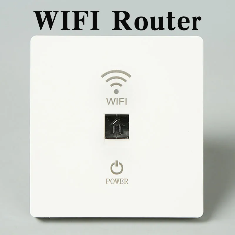 

86 Type Gigabit Wireless WiFi Wall Panel Router 1000Mbps Embedded In-Wall Mounted Repeater Extender 110V-220V Universal Voltage