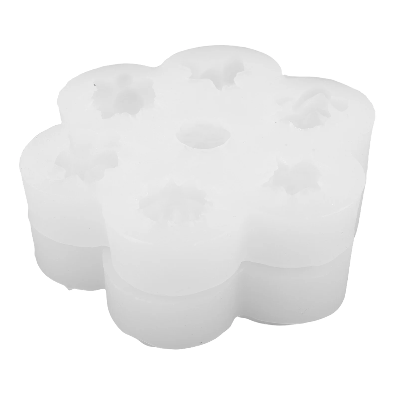 

2pcs Succulent For Scented Chocolate Diy Craft Silicone Soap Making Cactus Silicone Mold Succulent Flower Soap