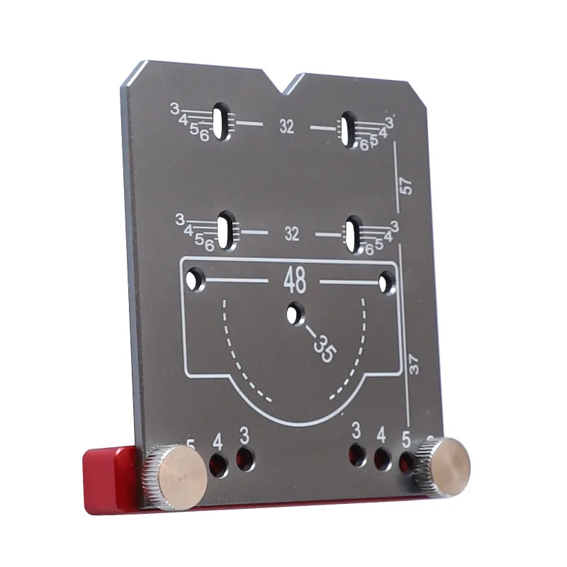 35mm hinge punching locator adjustable edge distance marking positioning plate hinge hinge punching auxiliary tool