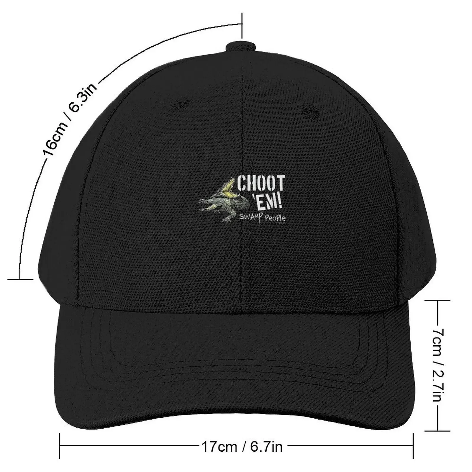 Swamp People Choot Em Baseball Cap hiking hat Thermal Visor Trucker Cap Luxury Hat Trucker Hats For Men Women's