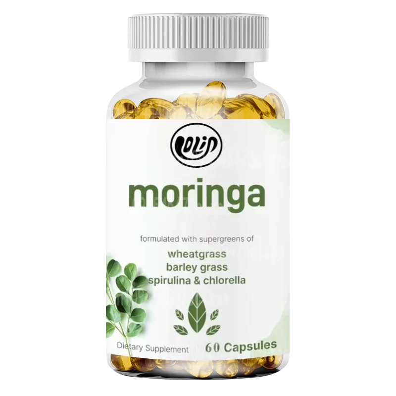 

Moringa Oleifera содержит 60 капсул пшеничной травы, ячменной травы, спирулины и антиоксиданта хлореллы, поддержка энергетического иммунитета
