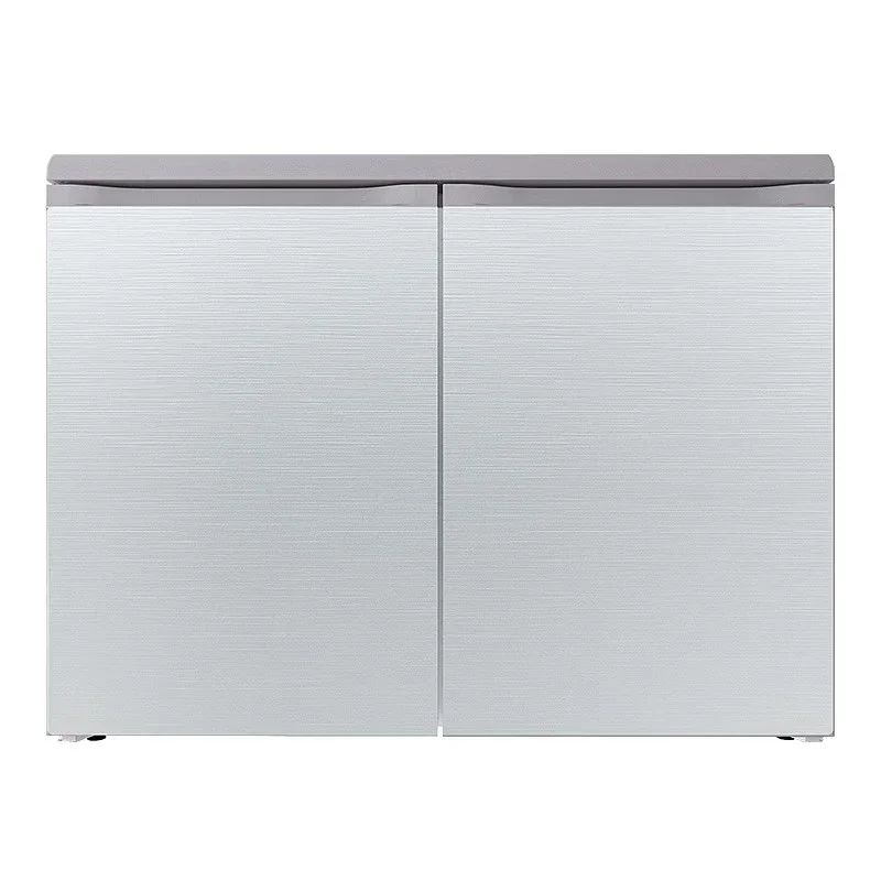 BCD-219W Refrigerator Air-cooled frost-free household horizontal cabinet embedded small-sized double-door low refrigerator