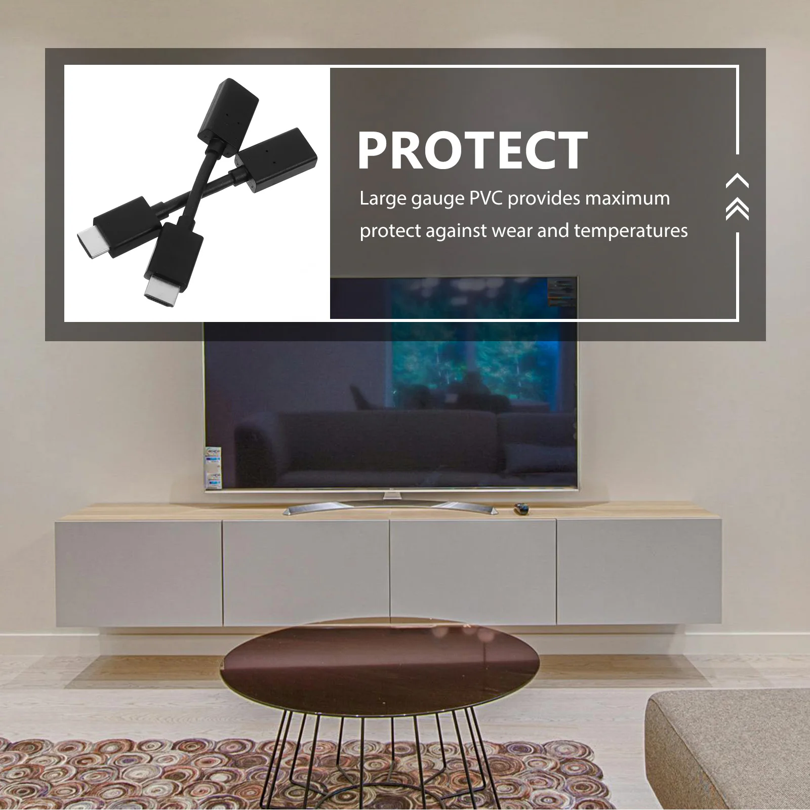 2Pcs Extension Cabl… - image