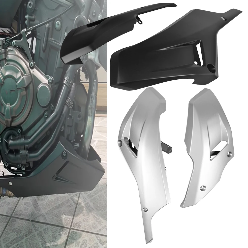 Motorcycle Belly Pan Engine Spoiler Lower Fairing Frame Panel Protector For Yamaha MT07 MT-07 FZ-07 Tracer 700 2014-2024