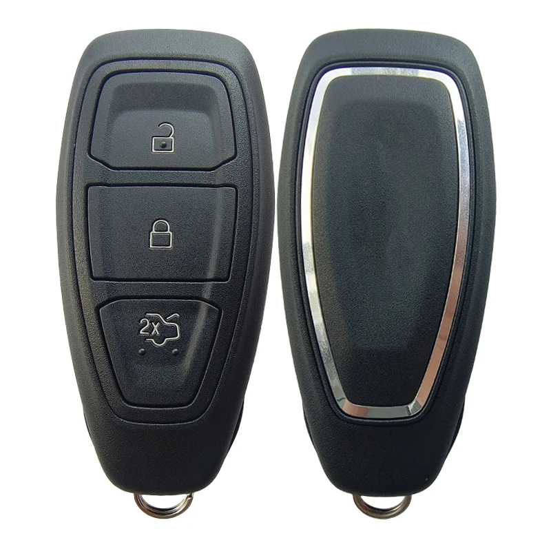 

HNKeys For Ford Focus Kuga Fiesta C-Max Mondeo B-Max 3buttons Keyless Go Smart Remote Car Key 433MHz FSK with 49Chip