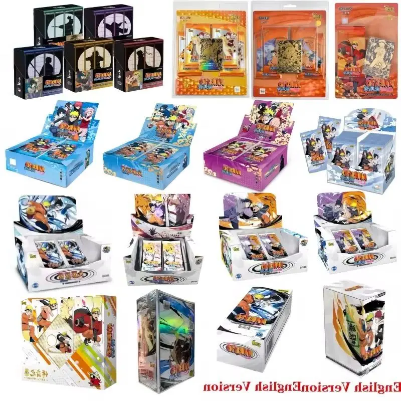 

Подарочный набор карточек KAYOU Naruto W9T2: Коллекционный альбом-книга с карточками, серия «Главы ниндзя», оригинальные аниме-персонажи, слепой бокс, детские игрушки, подарок на день рождения