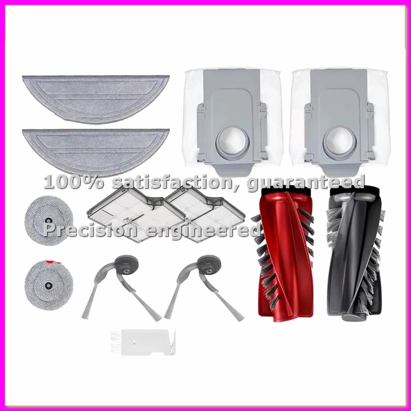 

Аксессуары для Saros 10/S9 MaxV Ultra/S90ver/G30/A1460RR: основная и боковые щетки, фильтр, комплект для уборки по краям, тряпка для мытья полов - AD23