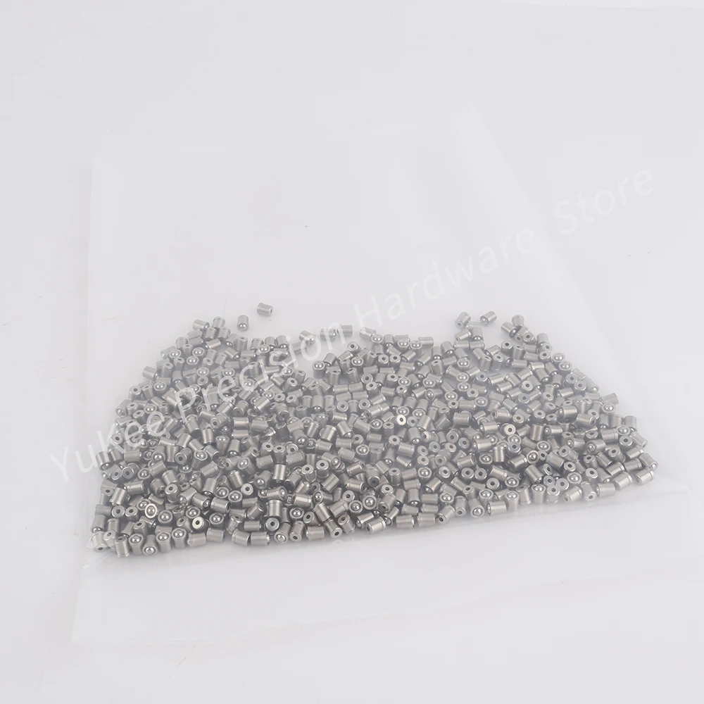 500/5500/10000/50000/100000pcs Brass Stainless Steel POM Press Fit Ball Plunger With Φ4/5/6mm