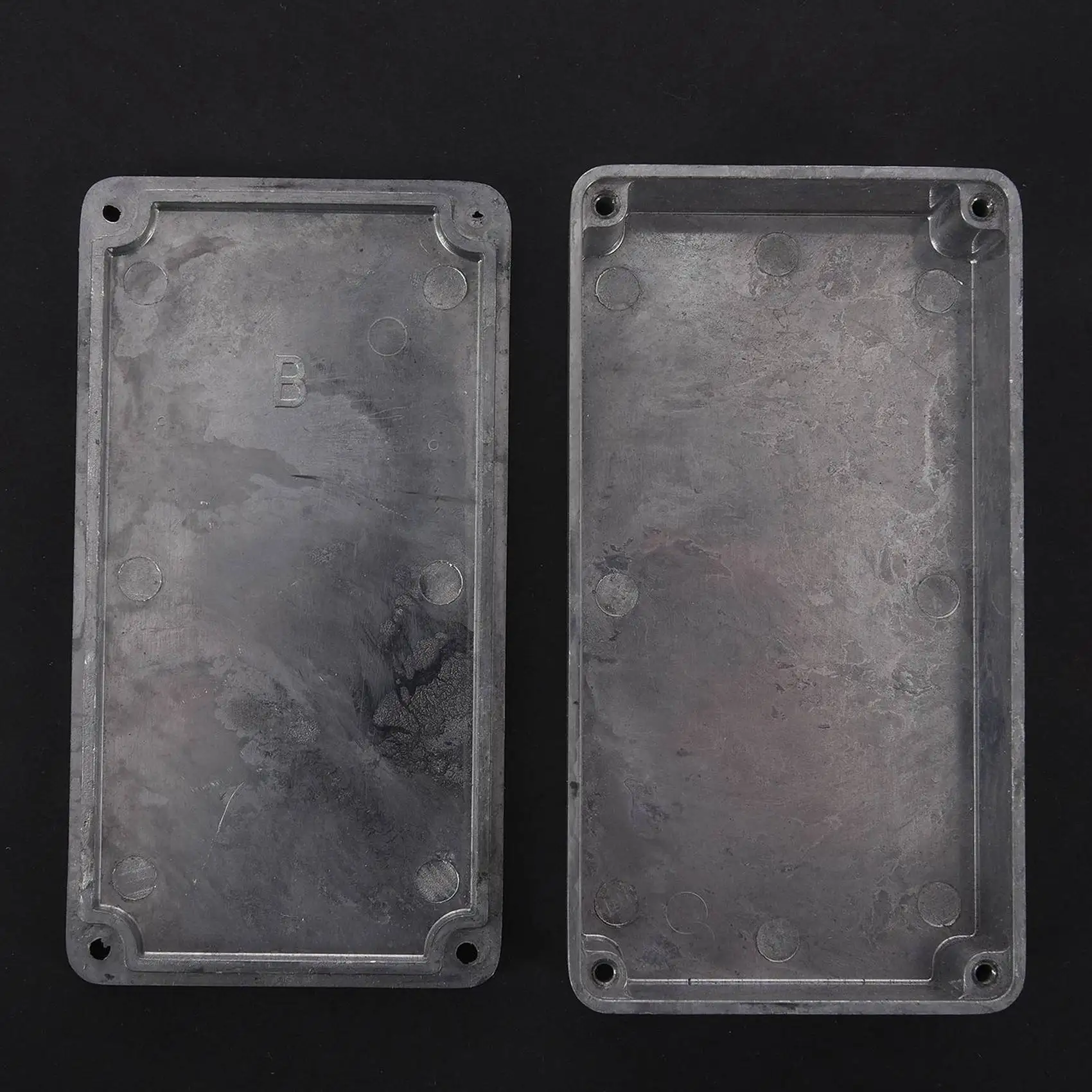 AFOURT-3X Diecast Aluminium Electronics Project Box Case Enclosure Instrument Waterproof, Standard 1590B 112X60x31mm