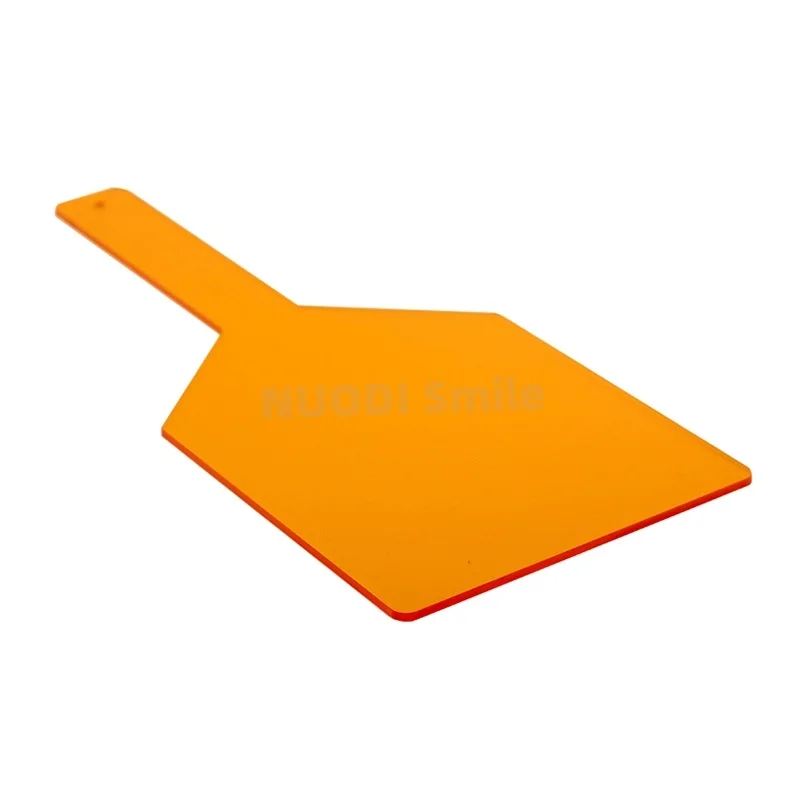 1Pc Hand Held Dental Shade Board Eye Protector Dentistry Lab Light Curing Lamp Filter Shield Plate Dentist Clinic UV Tool Shield