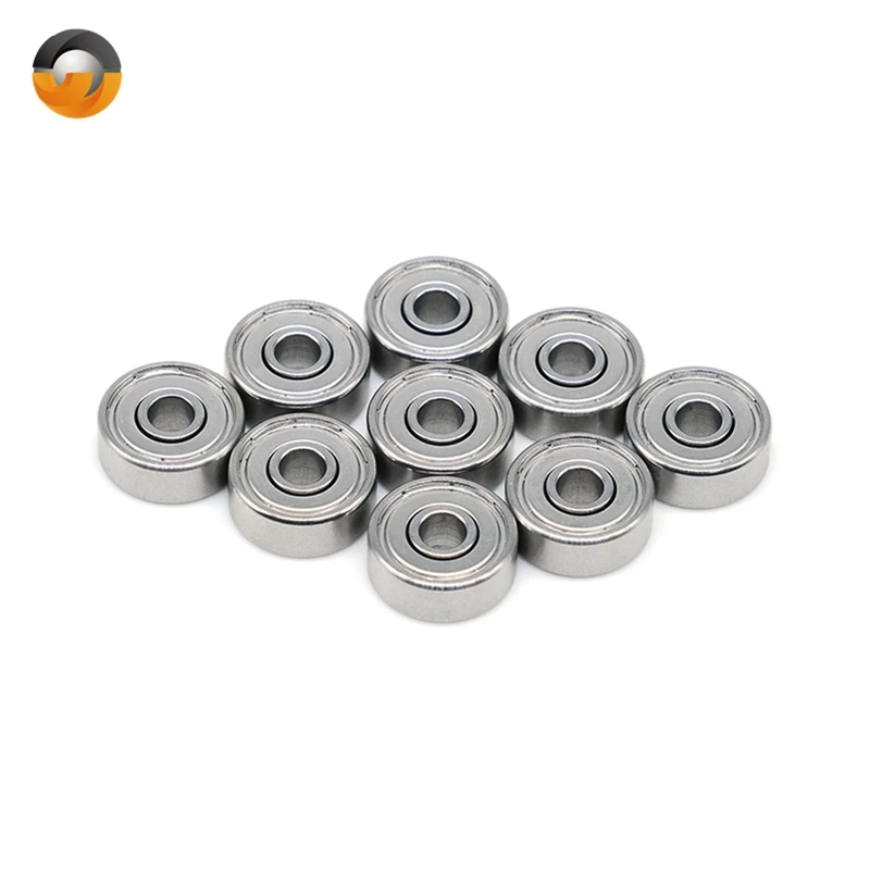 S624ZZ Stainless Steel Bearing 10PCS ABEC-7 4X13X5 mm Ball Bearings S624Z S624 Z ZZ