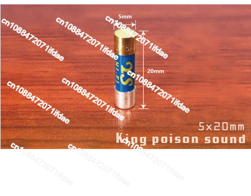 1pcs High-end HIFI Gold Silver Nano Oil Immersion Fuse CD Audio Amplifier Tube Amp Decoder Fuse Slow Blow Fuse 5x20mm 6x32mm