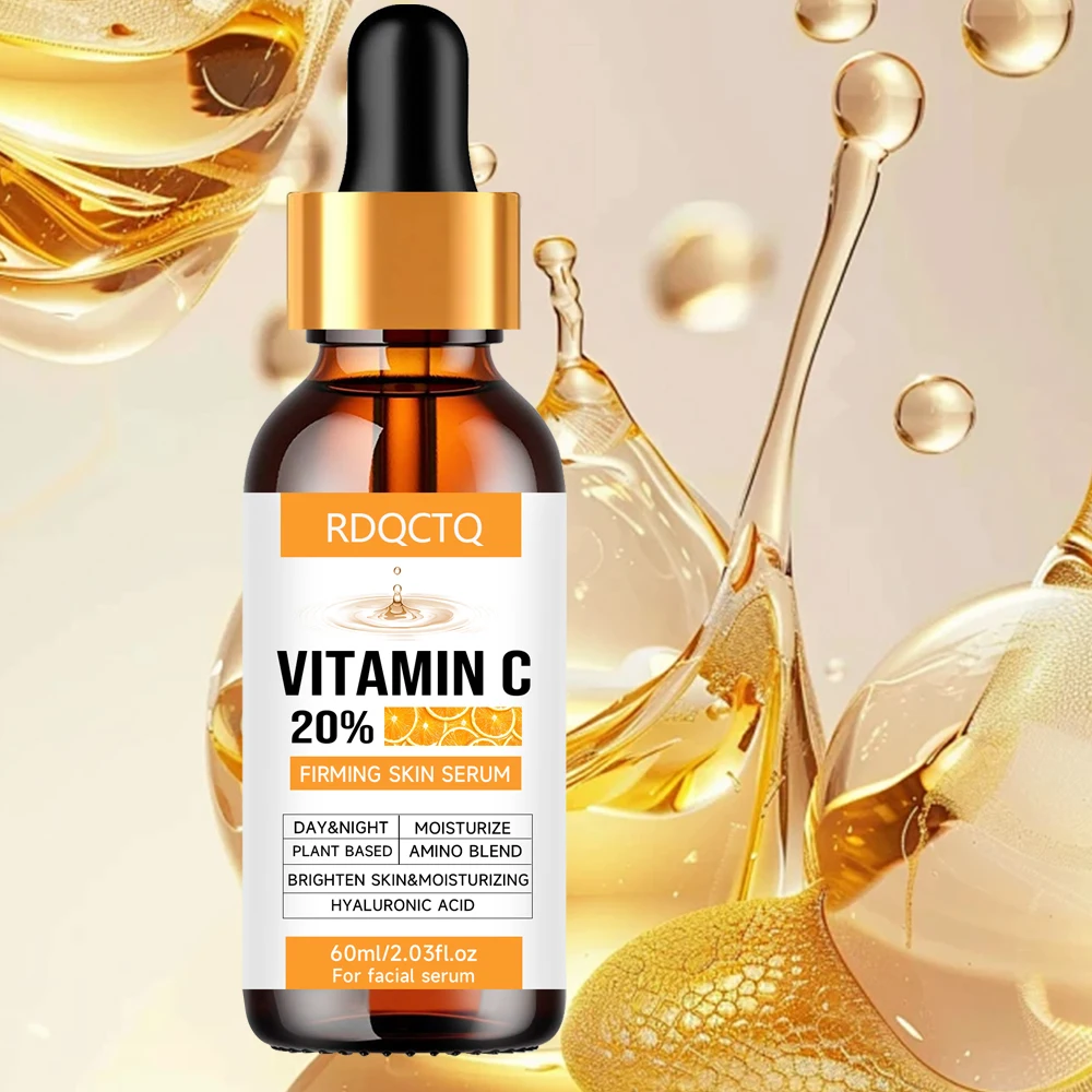 خلاصة فيتامين C لشد البشرة: تركيبة للترطيب النهاري والليلي والحمض الأمينية النباتية للبشرة المشعة #1