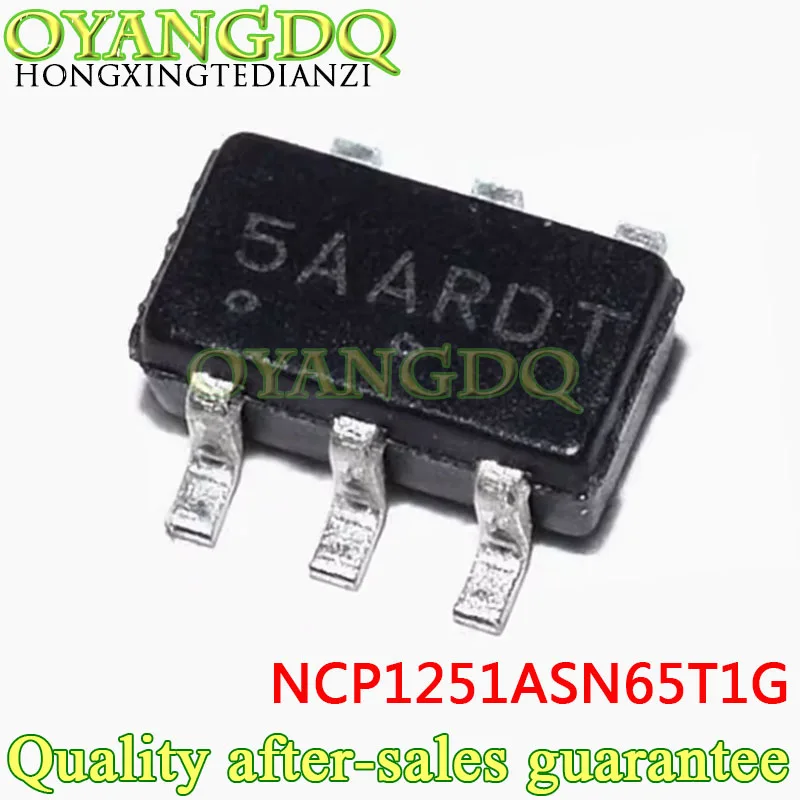 (10PCS)100% New NCP1251 NCP1251ASN65T1G NCP1251ASN65 5AA 5A2 SOT23-6 Chipset.