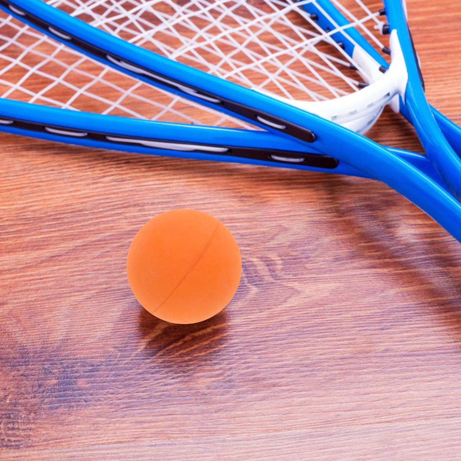 4 قطع من كرات التدريب على الاسكواش، كرات مطاطية صغيرة مجوفة عالية المرونة لممارسة سرعة التفاعل والتدريب الرياضي