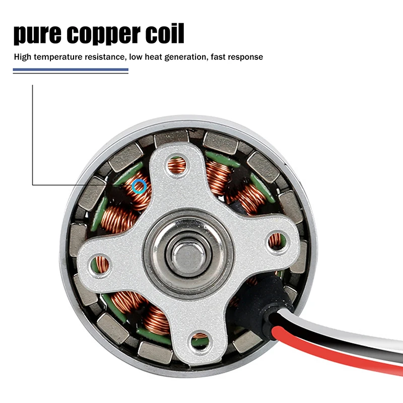 1503 Motore Brushless per Aereo Motore Elettrico RC per Aerei Telecomandati a 4 Assi Motore Elettrico RC Motore per Aereo RC