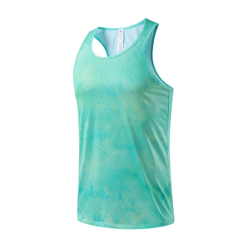 Men's Marathon Racing Running Vest quick drying Breathable Track and Field Training Fitness Competition Top image 5