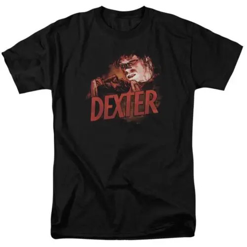 Dexter Tekening Tv Show T-Shirt Maten S-3X Nieuw