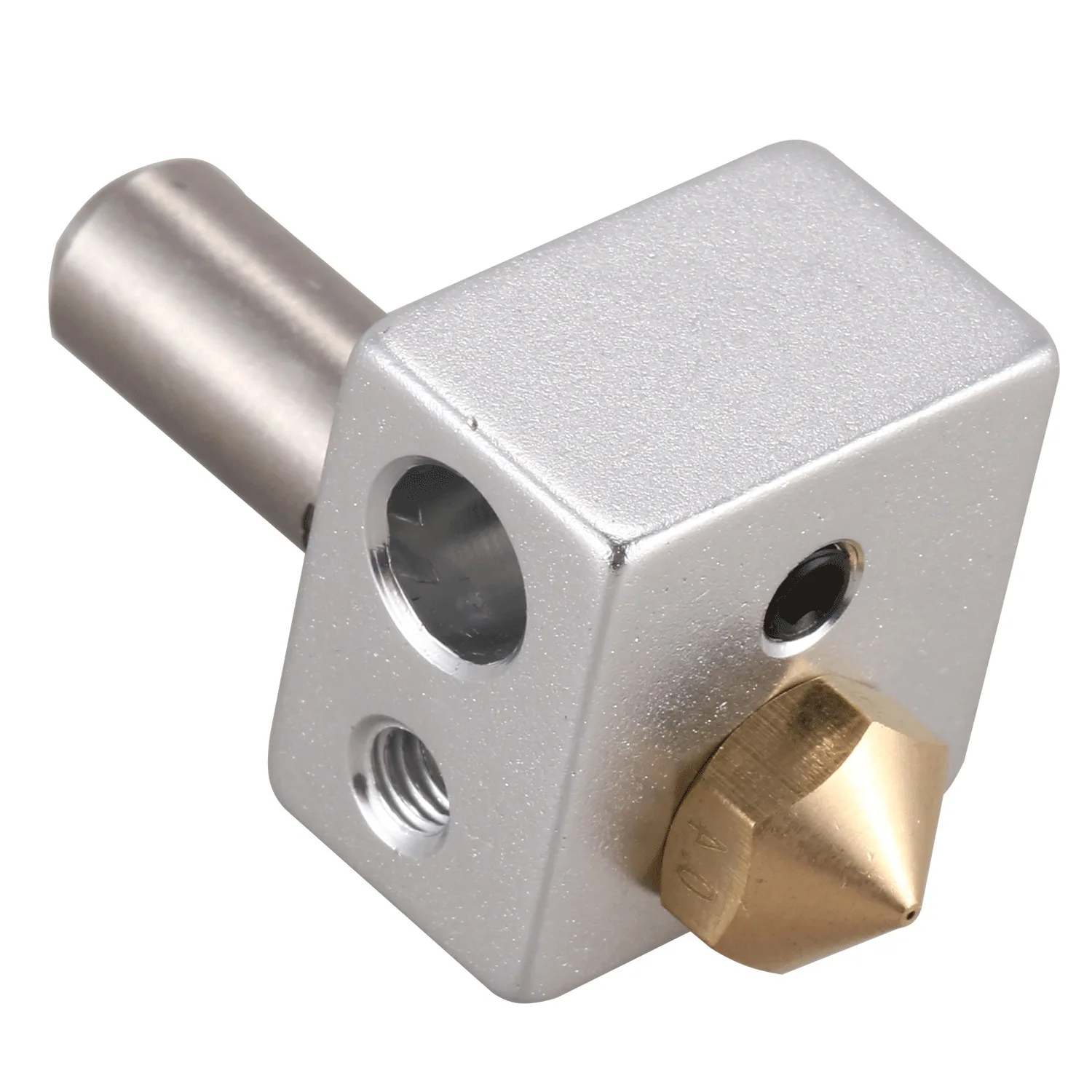 AY14 -MK10 Hotend Kit For 3D Printer   M7 Nozzle And Throat With PTFE Tube And Aluminum Heater Block   Improved Version Fit With
