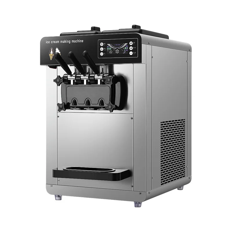 

12L1-3 Head Ice Cream Machine Cone Machine Mixue Bingcheng Soft Ice Cream