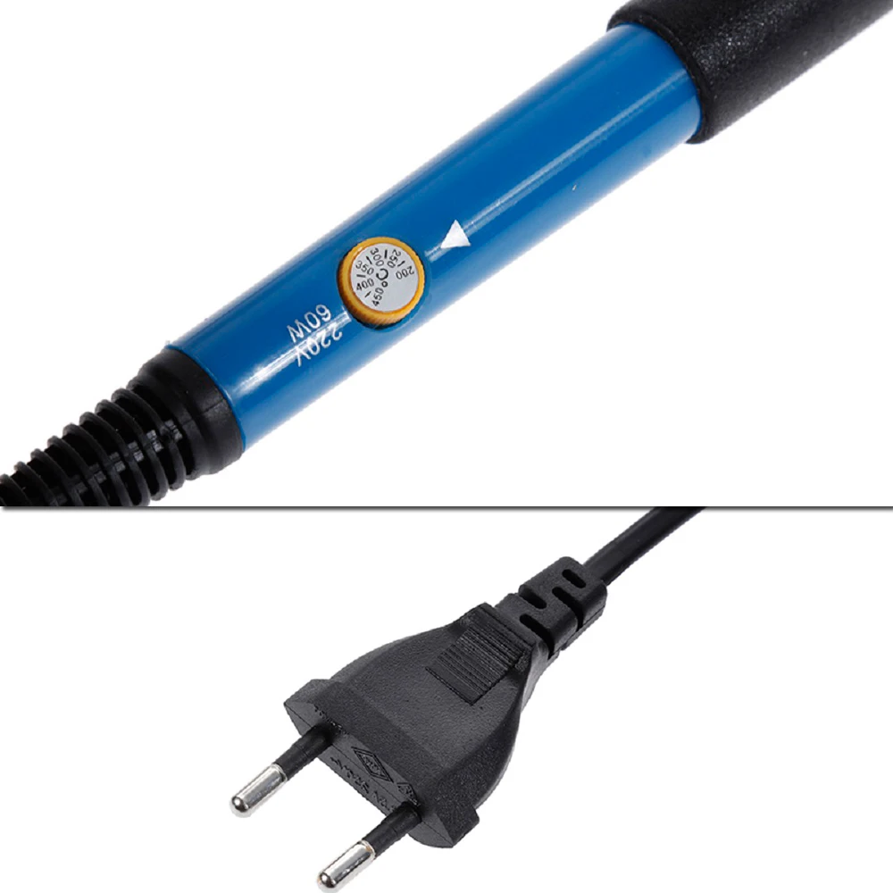 Soldering Iron Adjustable Temperature Electric 220V 110V EU/US 60W Welding Solder Rework Station Heat Pencil Tips Repair Tool