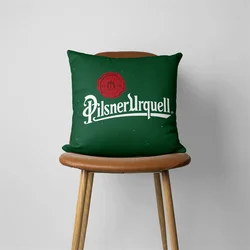 Pilsner Urquell Pillow Case Home Decorative Gift Sofa Car Super soft Cushions Square Pillowcase Chair Pillow Cove 526