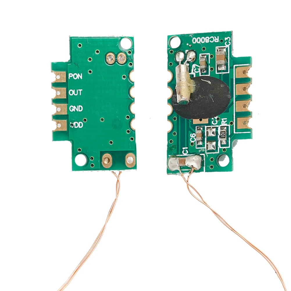 DCF Receiver Module with Antenna for 77 5 kHz Time Signal Radio Module Featuring SP6007 Receiving IC and MCU Synchronization
