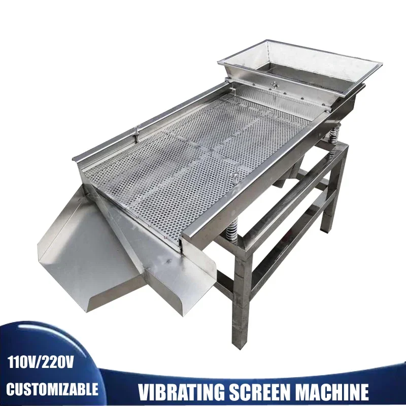 

Durable and reliable Small Vibrating Screen Machine Food Grain Separation Equipment Can Be Customized