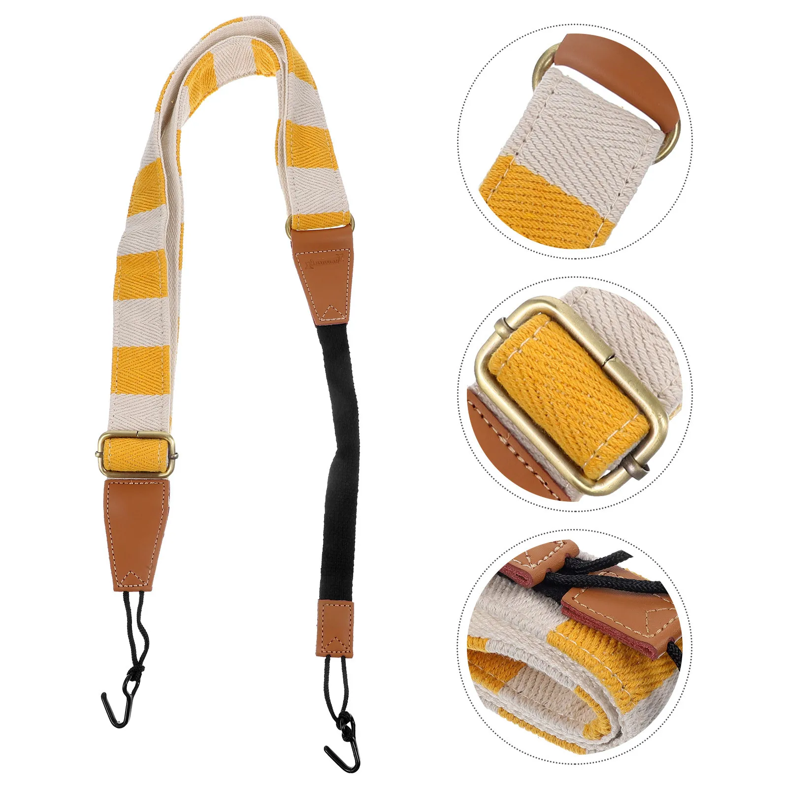

Ukulele Strap Cotton Shoulder Ukelele Straps for Replacement No Drill Adjustable
