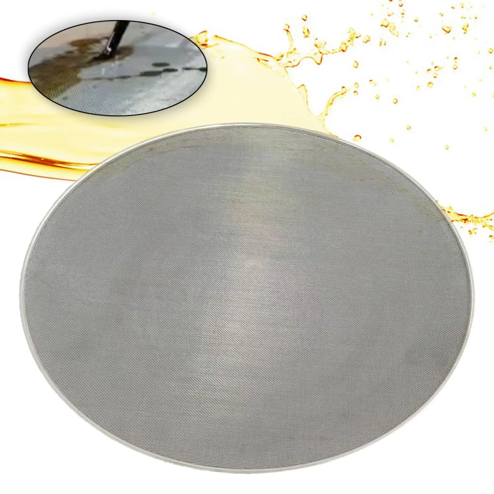Oil Drain Mesh Filter Practical Mesh Splatter Screen for Automotive